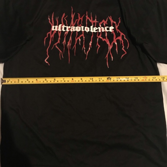 Black and Red Tee-Shirt | Lightning | Streetwear | Grafic Tee - Picture 3 of 5